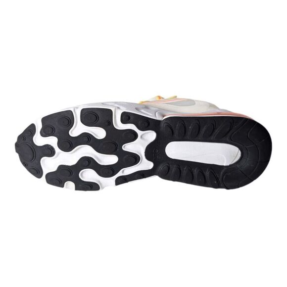 NIKE Air Max 270 React "Pale Ivory Summit White" Running Shoes Size 8.5 - Picture 9 of 11